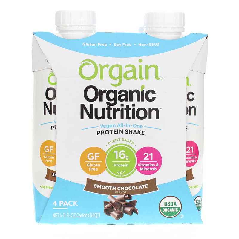 Organic Nutrition Vegan Protein Shake, Orgain